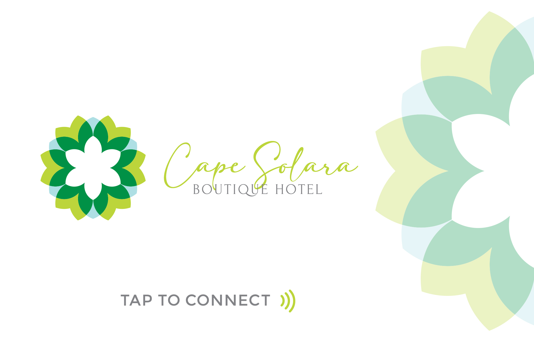 Front of the Cape Solara NFC card