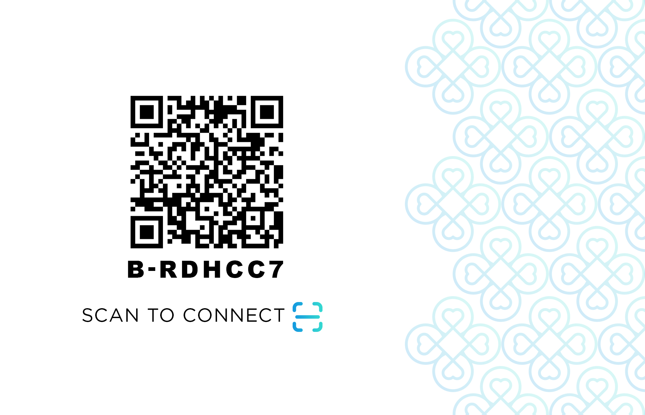 Back of the EverCare NFC card